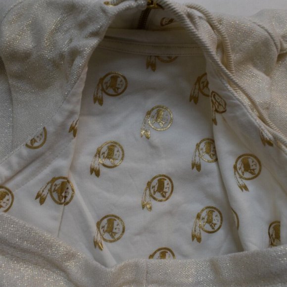 All Sport Couture Womens NFL Washington Redskins Play Action Hoodie New - Picture 9 of 9